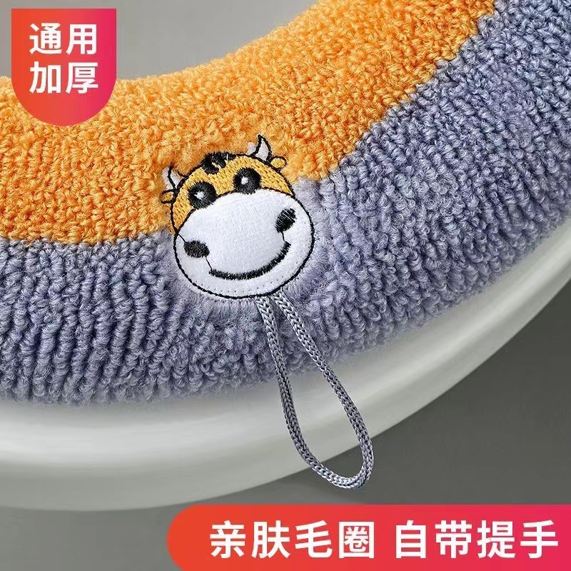 马桶盖/一次性马桶刷/马桶垫/加热家厚静音马桶盖/日用百货产品图