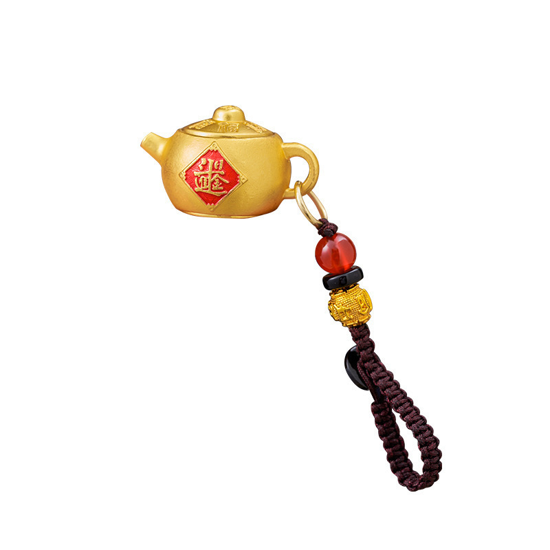 把把壶十二生肖转转手把件包包车配饰把把胡下游热销钥匙扣挂件详情图5