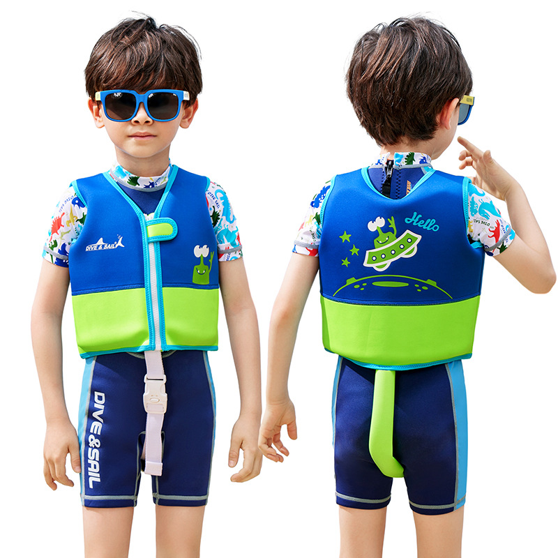 Dive&Sail Children's Buoyancy Clothing Drifting Surf Buoyancy Vest Vest Wholesale Boys And Girls Swimming Life Jackets Item Picture
