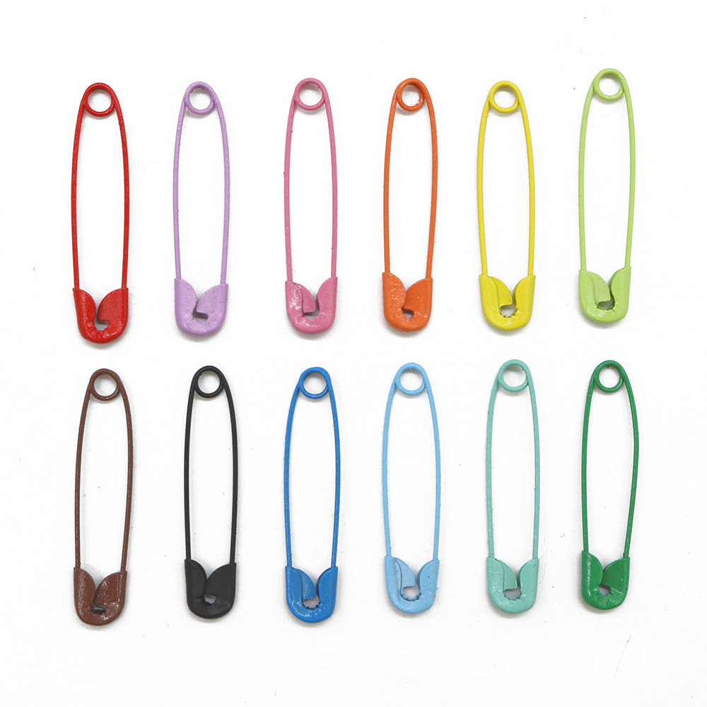 Amazon nuevo 450 PCS 15 color color pin set pin de seguridad para el hogar colgante pin fabricantes al por mayor Item Picture