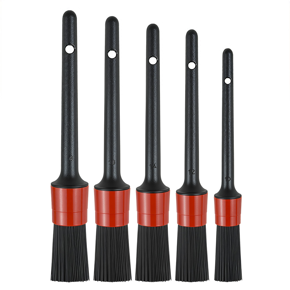 Car interior cleaning tools, car wash brushes, soft bristles, air conditioning vents, wheel hub gaps, fine cleaning, detail cleaning brushes Item Picture