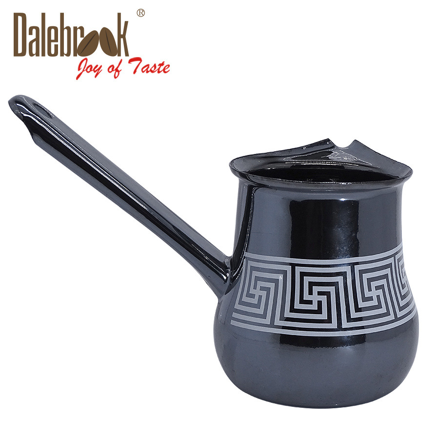 Dalebrook Turkish Coffee Set Gansu Canning Tea Brewer And Tea Roasting Pot Practical Electric Stirring Coffee Cup Specification drawing