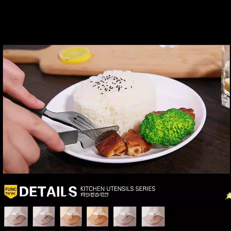 Spot Spoon Individual Packaging Thickened Fork Plastic Western Food Knife And Fork Light Food Cutlery Salad Steak Takeout Packaging Specification drawing