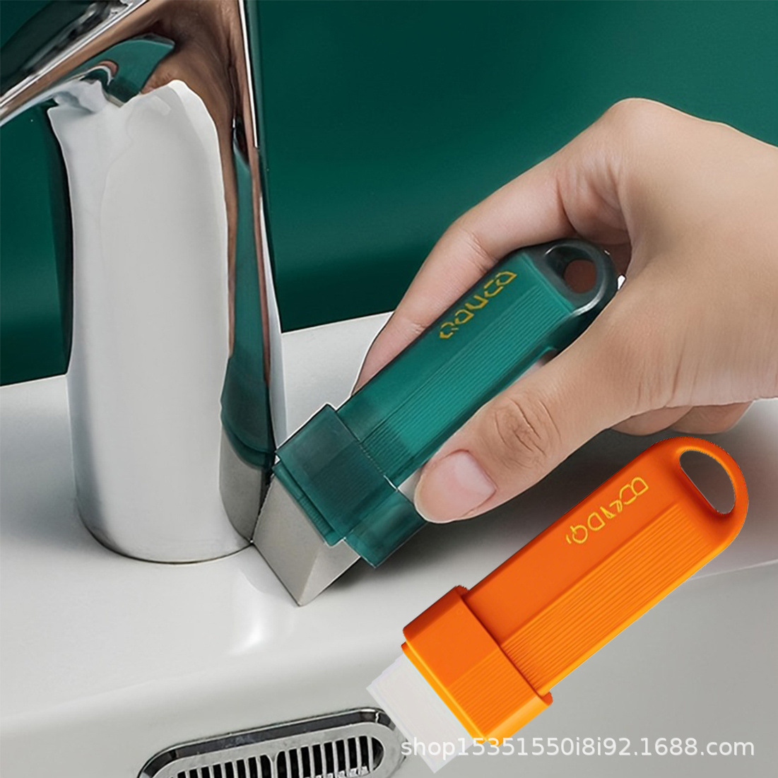 Magic Cleaning Brush, pot bottom brush, bathroom sink crevice eraser, seam sealant, and a light luxury household cleaning wonder full image