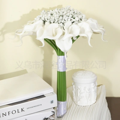 Imitation of real bride wedding decoration holding bouquet Wedding bride holding ALL over the sky star simulation flower wholesale thumbnail