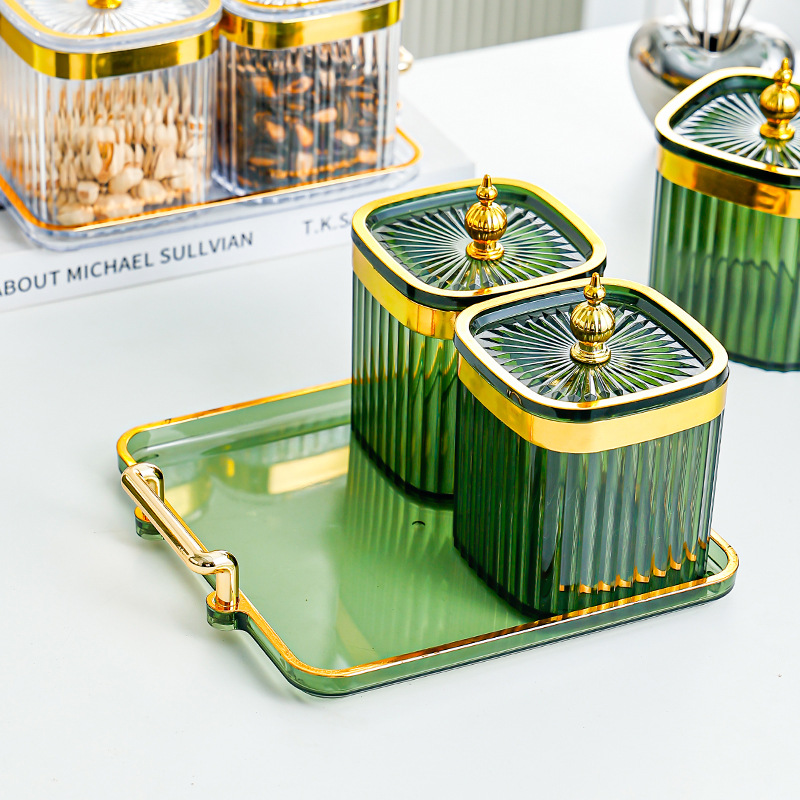 Light Luxury Seasoning Jar Ins Wind Set Seasoning Jar Household Plastic Seasoning Box Storage Box Kitchen Supplies Salt Shaker Application Scenario