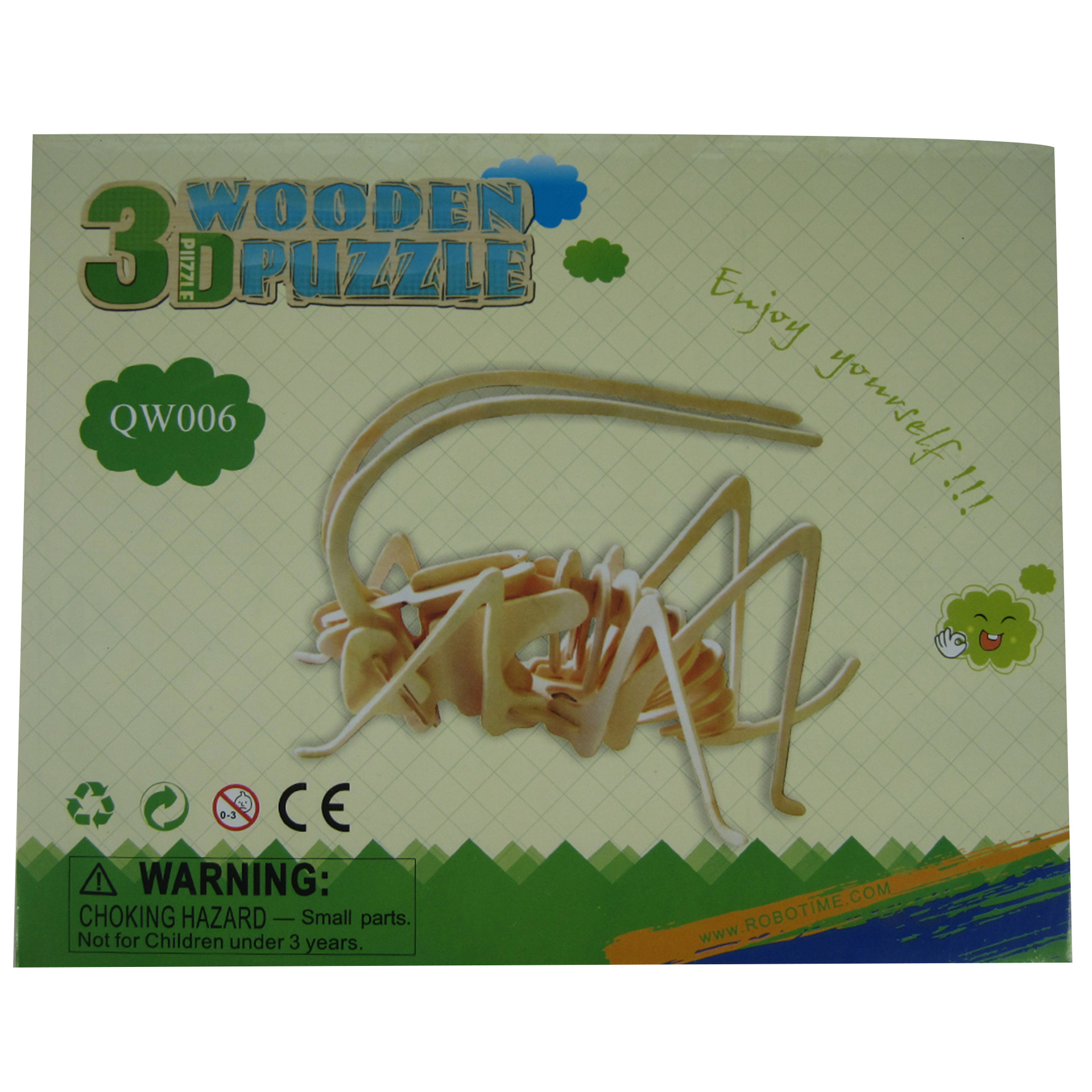 3D three-dimensional wood assembly simulation animal model assembly toys Handicraft class DIY assembly educational toys