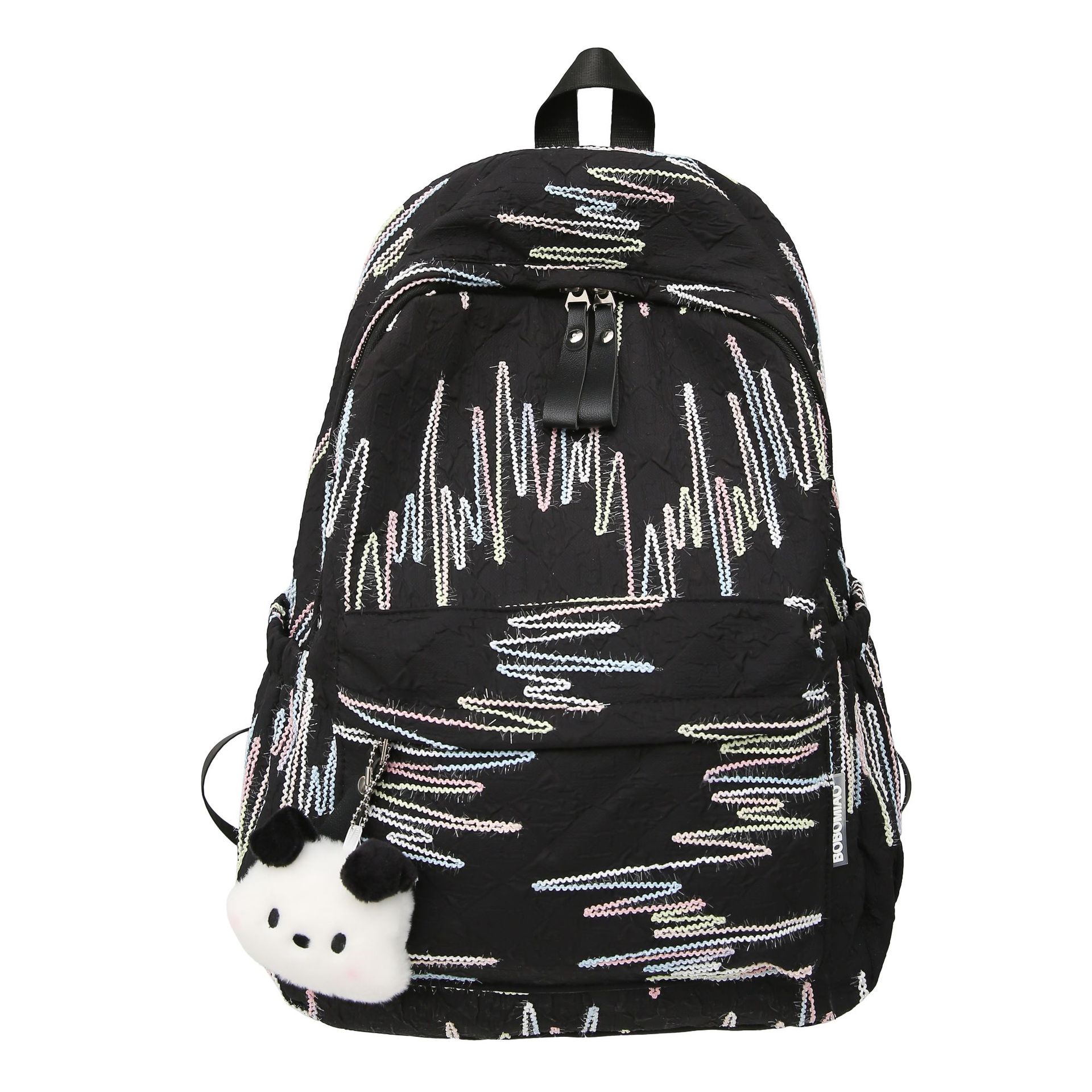 背包定制/背包/电脑背包/双肩包/双肩背包白底实物图