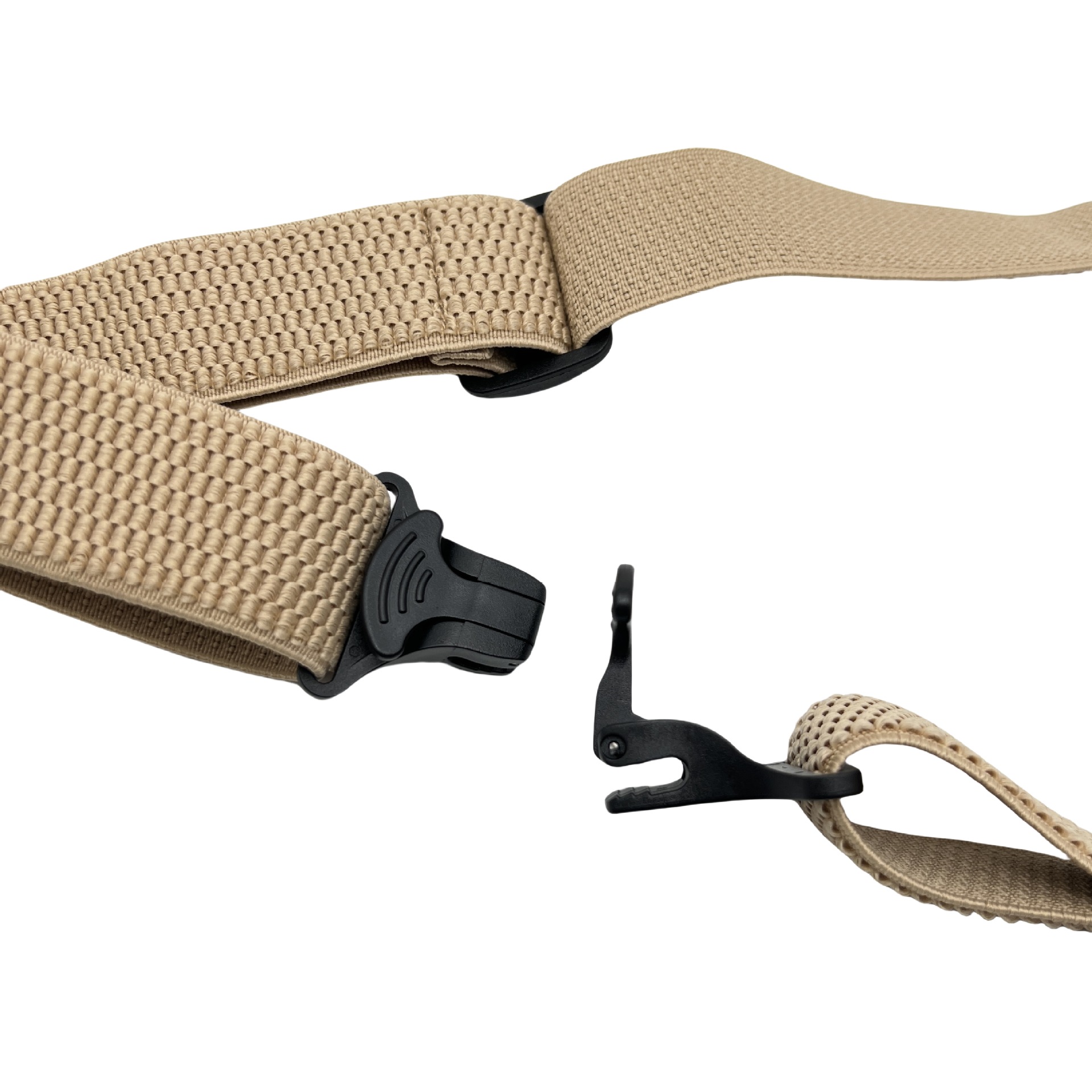 Cross-border supply: 3.8cm three-clip heavy-duty work shoulder strap, Y-shaped back invisible shoulder strap, direct sales from the manufacturer Specification image