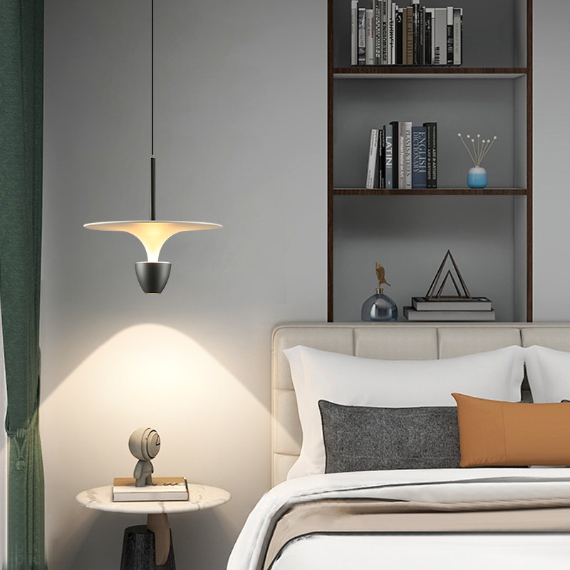 Nordic Italy Design Bedside Chandelier 2022 New Ufo Light Luxury Simple Modern Creative Chandelier Application Scenario