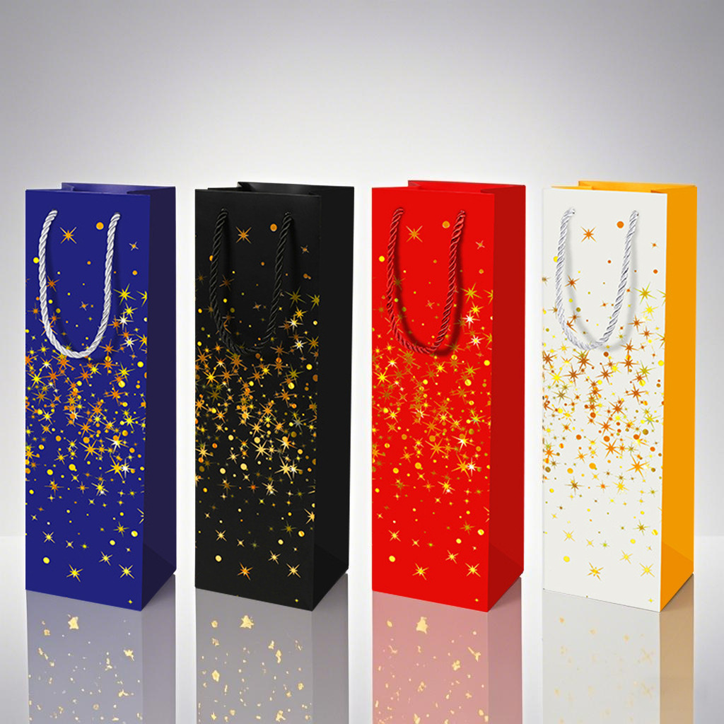 现货单双支葡萄酒红酒袋礼物包装袋礼品袋保温杯手提袋子纸袋现货