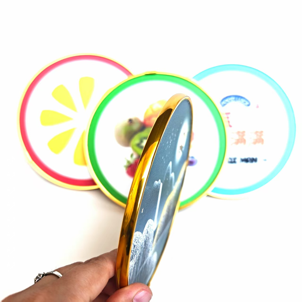 طقم عزل حراري قدره 240/قطعة من رسومات كرتونية ذات جدران دائرية مقدارها 16CM، مصدر عزل حراري سمكه دولارين Specification image
