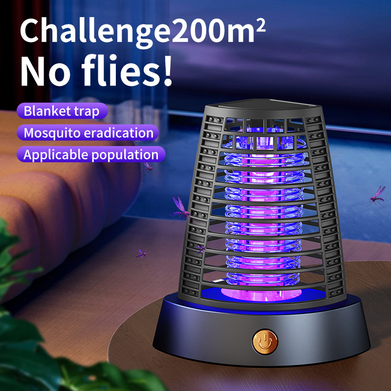 Cross-border bestsellers: Electric mosquito repellent, household mosquito repellent, outdoor camping lamp, rechargeable lighting mosquito repellent details Picture