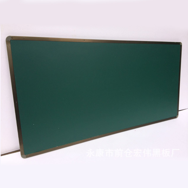 Magnetic matte whiteboard for school teaching, single-sided green board for wall-mounted writing in classrooms, 1.2×4 manufacturer details Picture