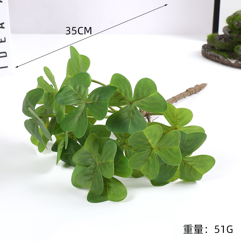 Simulation Plant Wall Green Landscape Grass Plastic Environmental Realistic Fake Flower Green Plant Accessories Props Decoration Manufacturers Wholesale Application Scenario