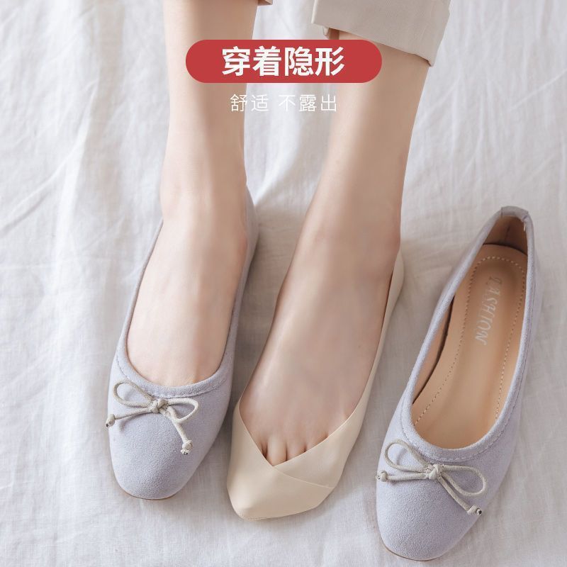 Summer socks for ladies, freely cut shallow-mouthed boat socks, anti-slip, anti-odor, mesh breathable, invisible short socks, comfortable and not rubbing feet Application Scenario