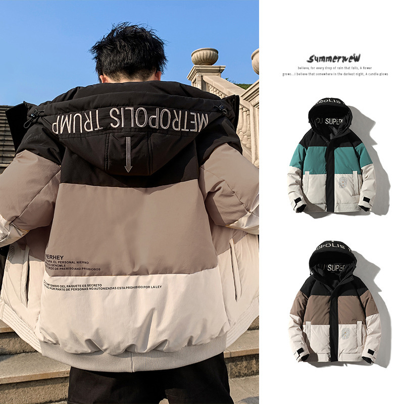 短款羽绒服男产品图