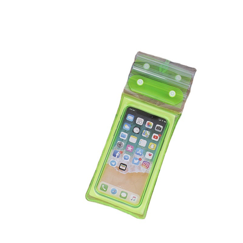 حبات غازية غازية باللون النقي، أكياس واقية من الماء للهاتف الخلوي Item Picture