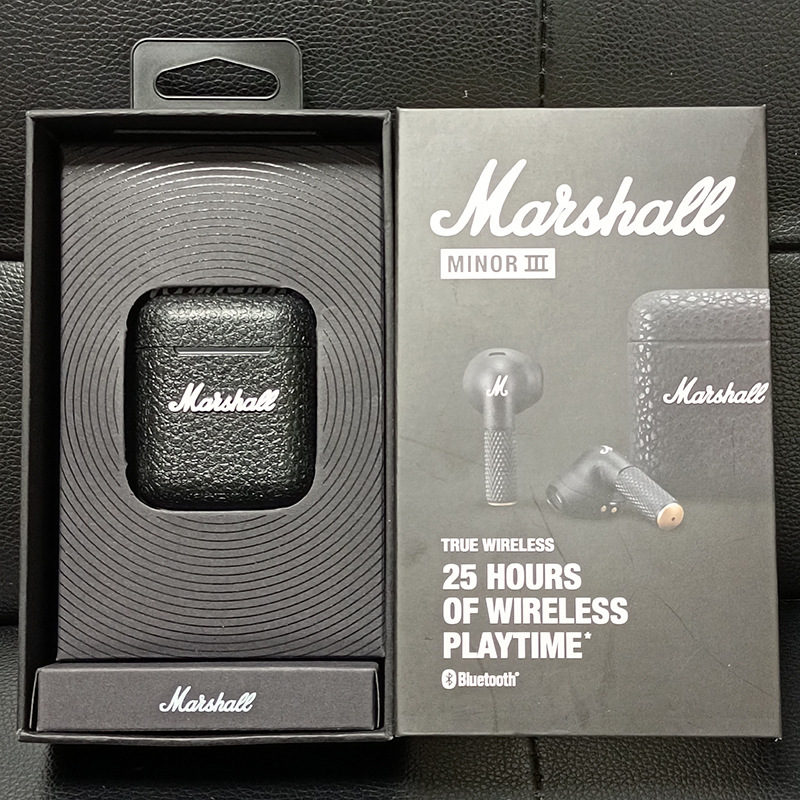 适用于马歇尔MARSHALL MINOR III无线蓝牙 M3M4蓝牙耳机 浮雕版