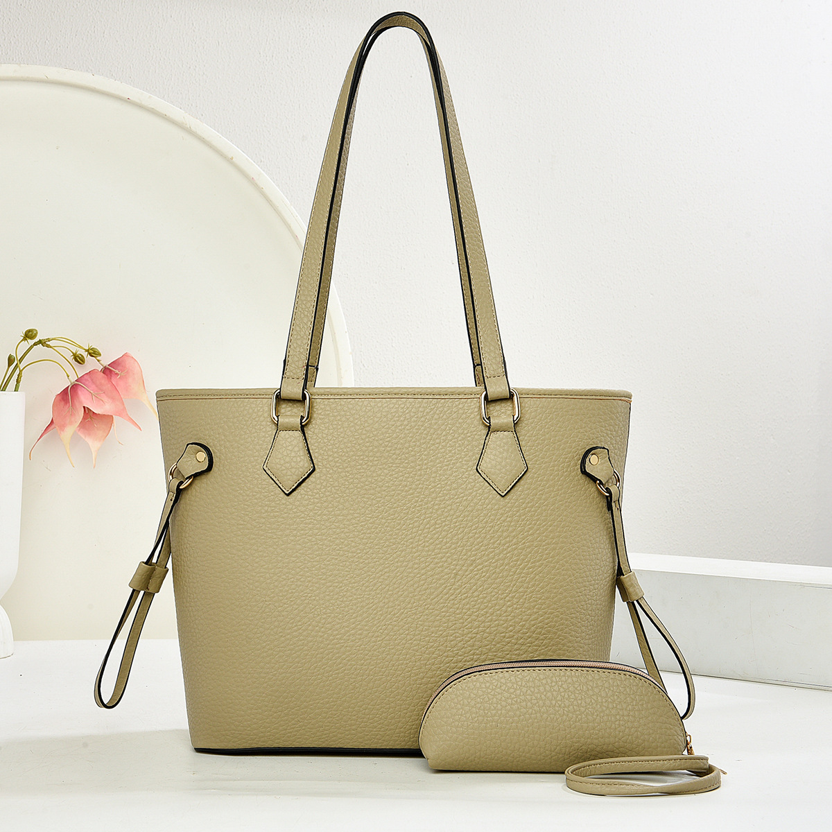 Nueva moda de un hombro bolsa crossbody fabricante de comercio exterior mujer atmósfera mujer versátil bolsa de mamá verano 2025 bolso pic 3