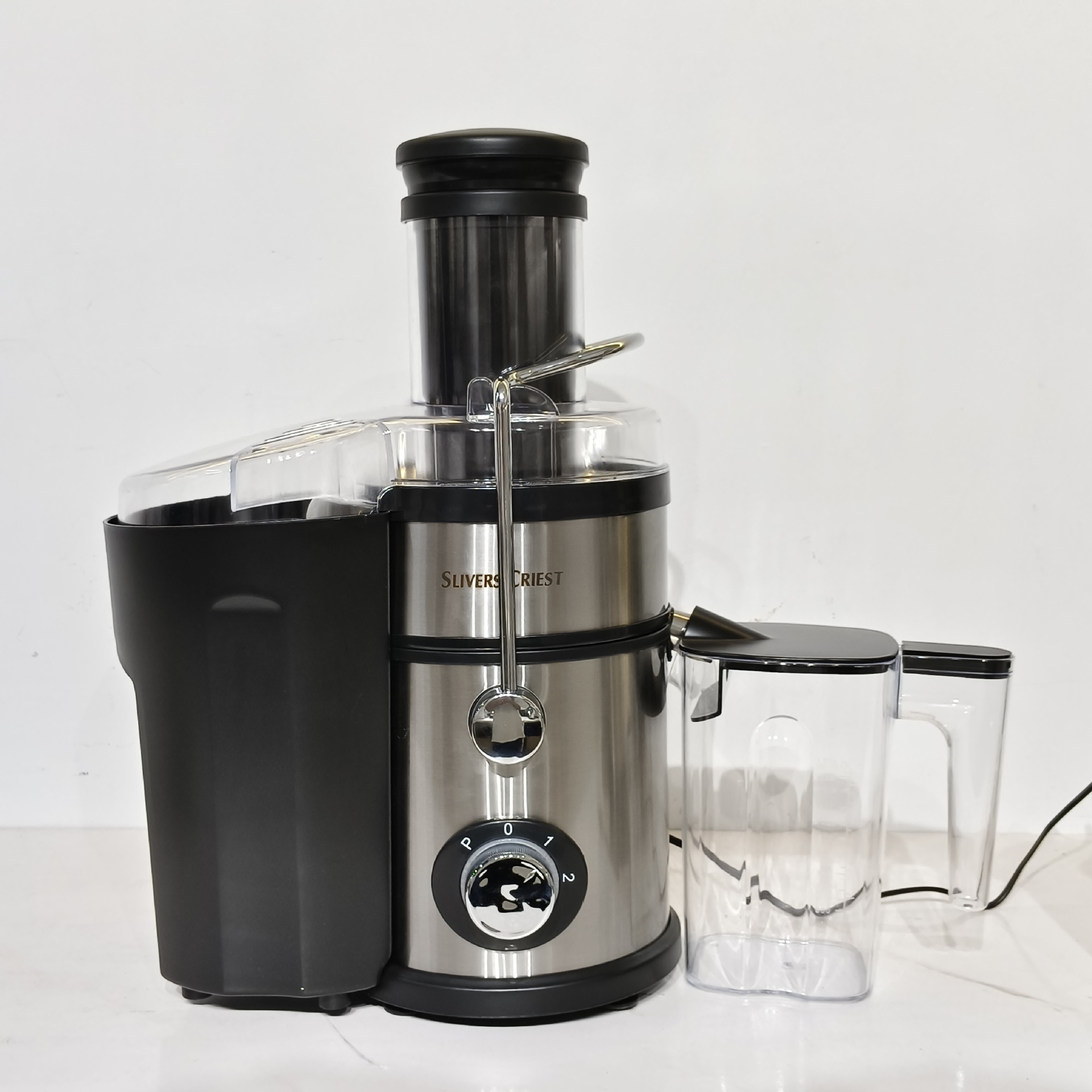 Cross-Border 5-In-1 Multi-Functional Juicer, Household Fully Automatic Blender, Fruit And Vegetable Juicer, Food Processor, Stainless Steel details Picture