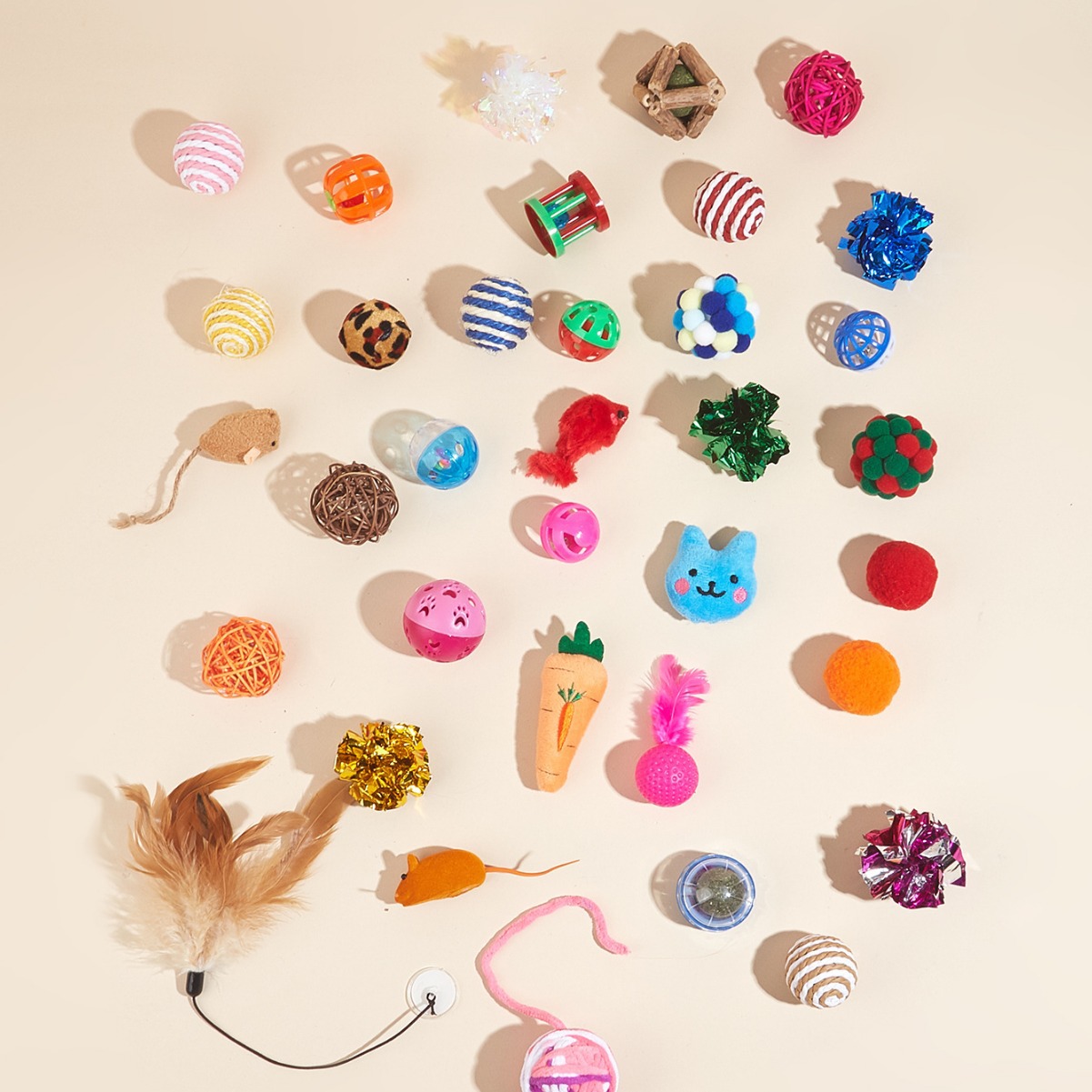 Cat toy gift box packaging, cat self-entertainment magic tool, Amazon gift box set wholesale, new style doll direct supply from the manufacturer Specification image