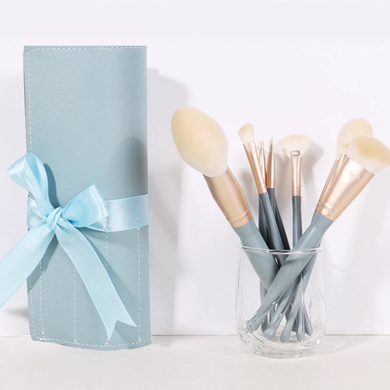 10-piece makeup brush set, soft bristle powder brush, dot brush, eyeshadow brush, multi-functional makeup set brush, beauty tool set brush Specification image