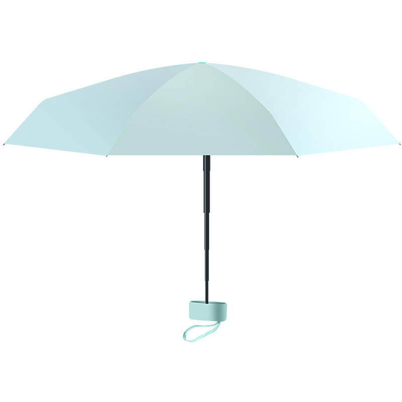 FaSoLa旅行迷你便携六折雨伞晴雨两用遮阳伞防晒防紫外线太阳伞详情图5