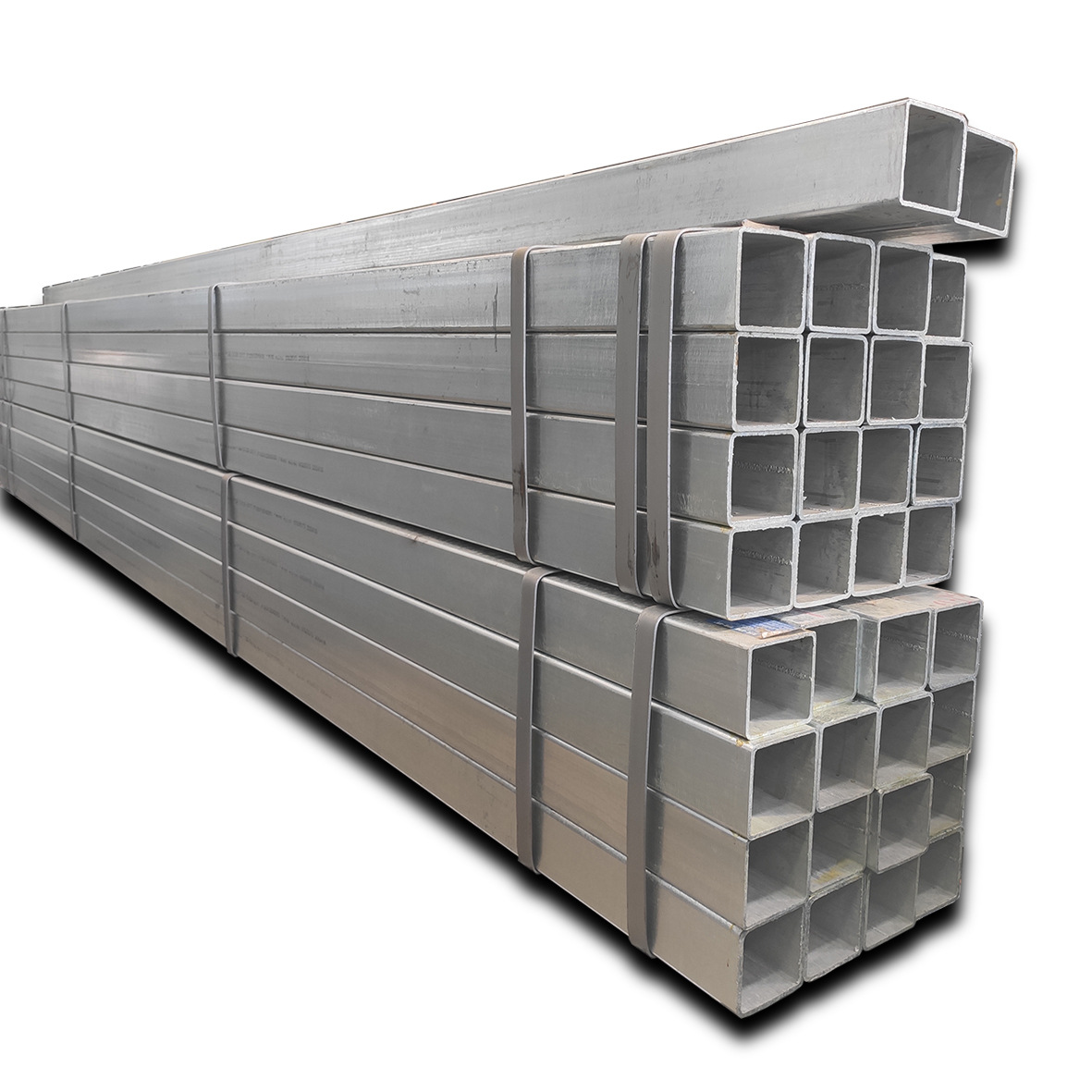 Hunan manufacturers wholesale galvanized square tubes for air supply, rectangular tubes for exhaust, steel structures, square tubes, square steel pipe profiles, and square steel Item Picture