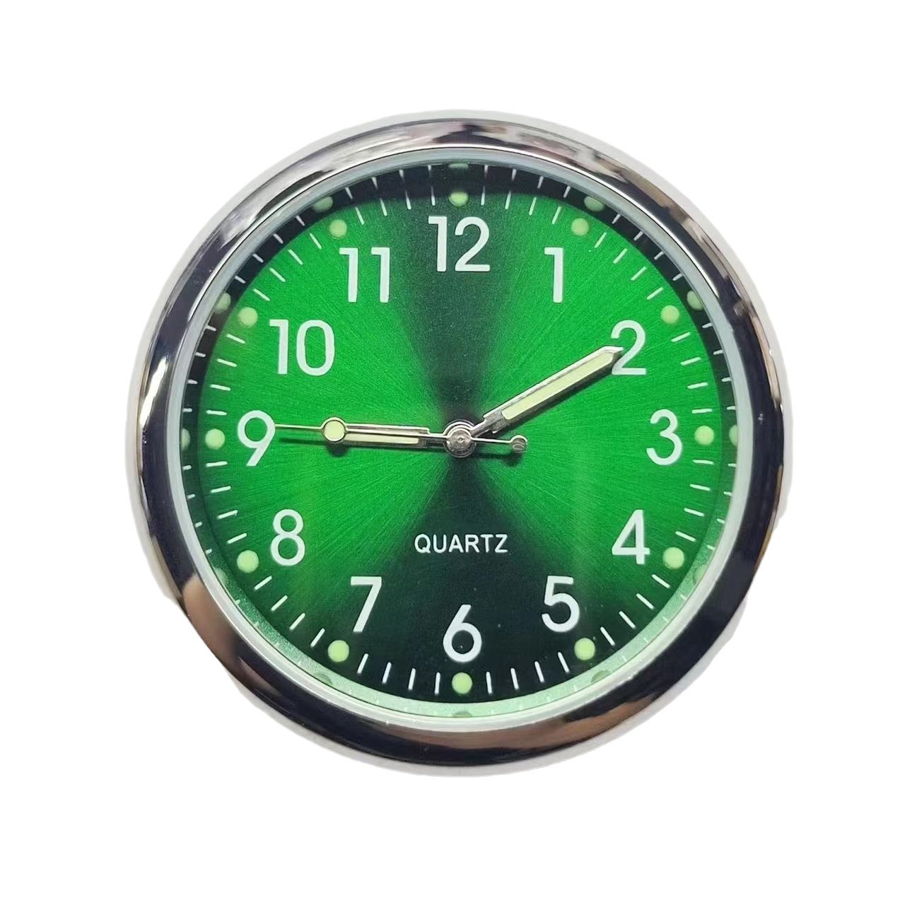 Car dial clock, waterproof high-precision electronic watch for automobiles, motorcycles and electric vehicles, high-end air outlet quartz watch Item Picture