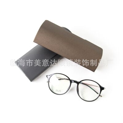 眼镜盒/太阳镜盒/眼镜硬铁盒白底实物图