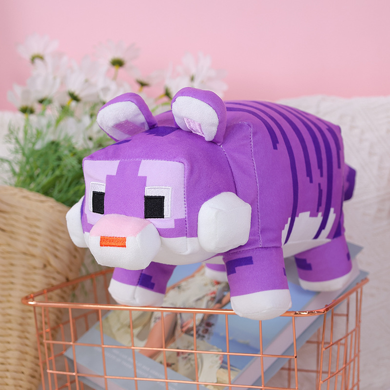 Cross-Border New Minecraft Legends Plush Game My World Legends Series Plush Toys Application Scenario