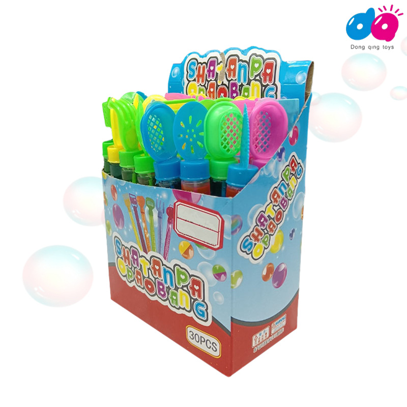 Small Mini Seven Color Beach Tools Windmill Kitchen Bubble Wand Digital English Mini Bubble Water Bubble Machine Item Picture