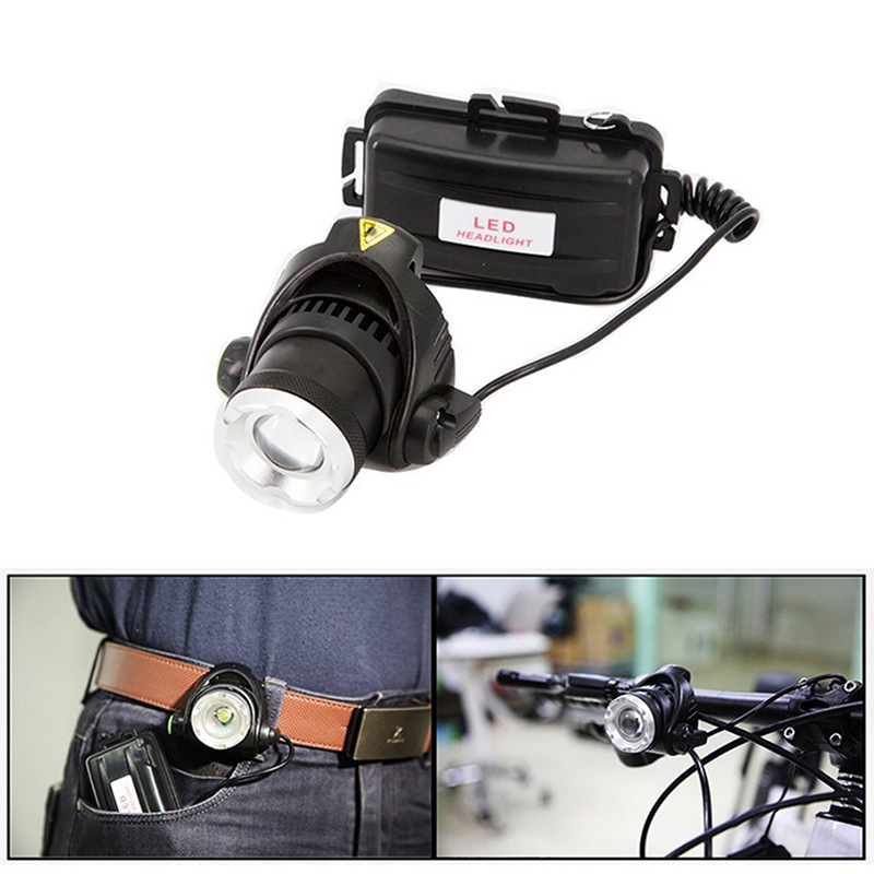 Cross-border sensor zoom led headlamp, outdoor fishing headlamp, high-intensity charging headlamp manufacturer wholesale details Picture