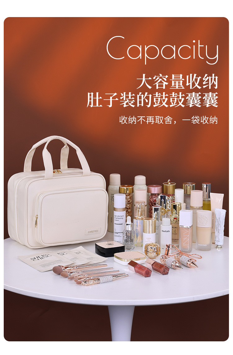 跨境新品多层挂式透明防水化妆包便携高端旅行大容量详情10