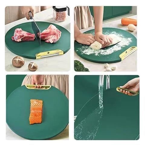 食品级PE家用切菜板砧板抗菌防霉塑料砧板剁肉板小菜板子厨房菜板详情图2