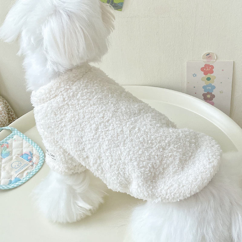 New double-sided cloud velvet thickened pet dog and cat clothing from Amazon Autumn and winter Application Scenario