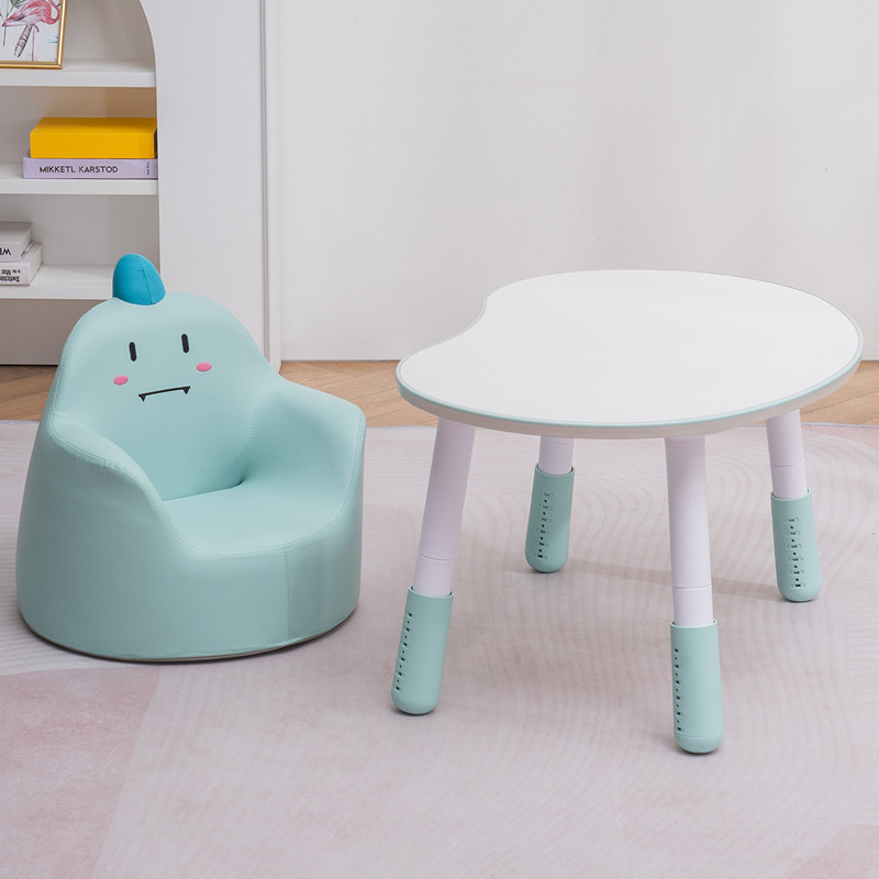 Children's Peanut Table Infant Early Education Learning Table Kindergarten Baby Reading Desk Can Be Raised And Lowered Korean Pea Table Application Scenario