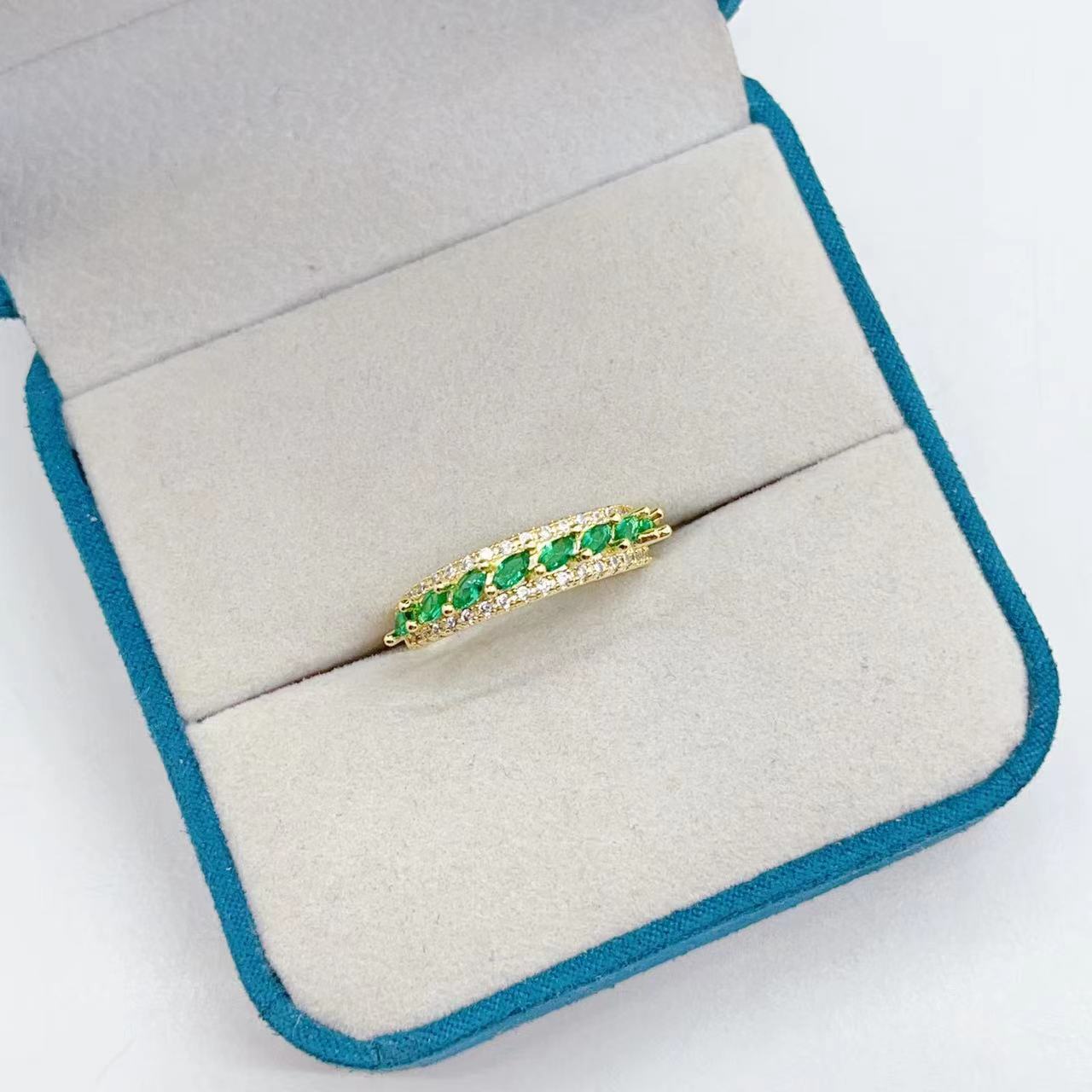 Cross-border e-commerce exclusive European and American style new color ring with adjustable adjustable mouth, fashionable and versatile, niche design women's ring Application Scenario