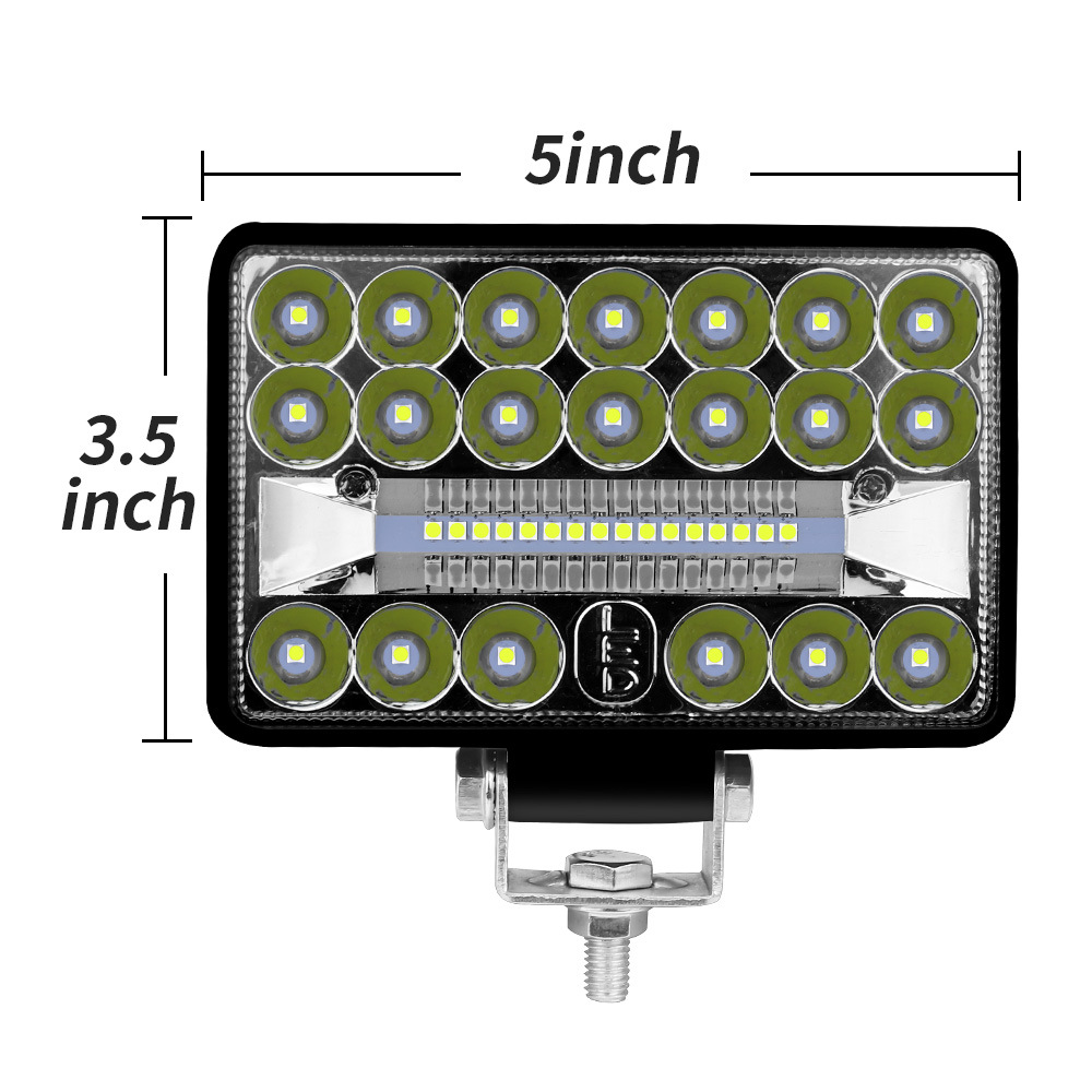 DXZ 4 "large field of view LED working light 36 lights 108W mixed light car auxiliary lights truck headlights spotlights details Picture