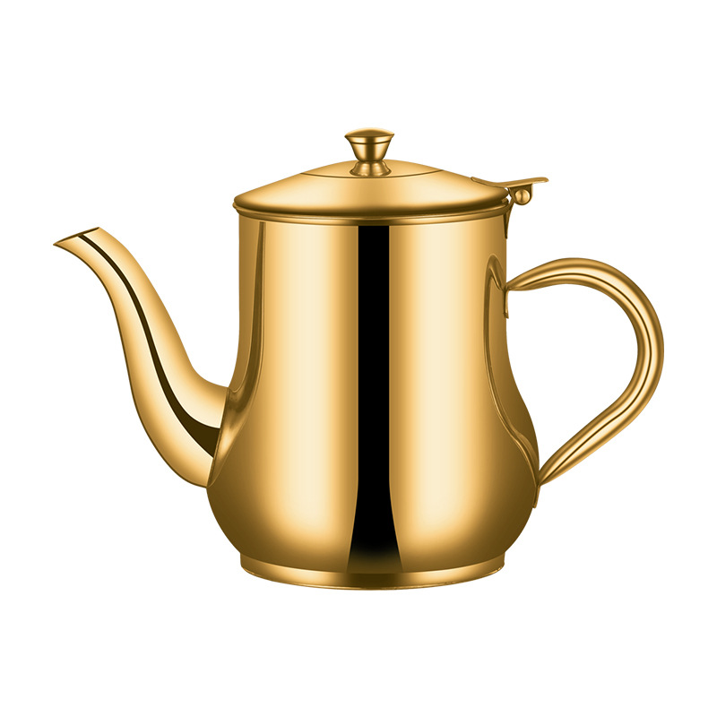 Stainless Steel Oil Pot Kitchen Items With Strainer Ainsworth Pot Restaurant Buffet Multi-Functional Sauce Vinegar Pot Barbecue Oil Bottle Item Picture
