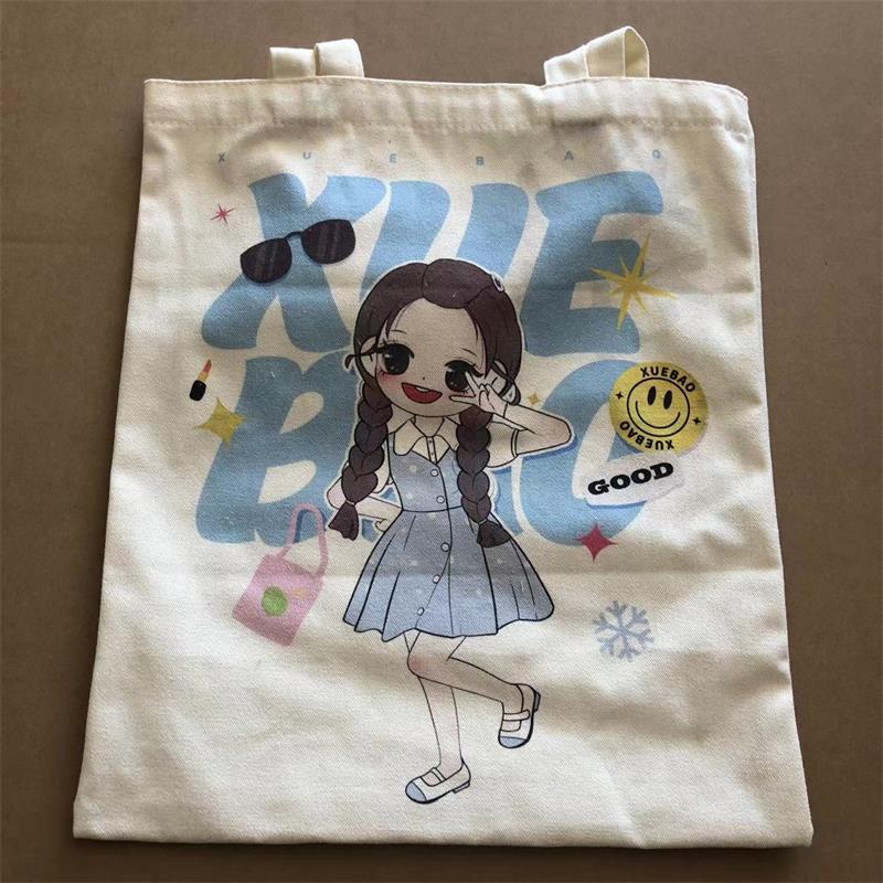 彩色帆布袋批细节图