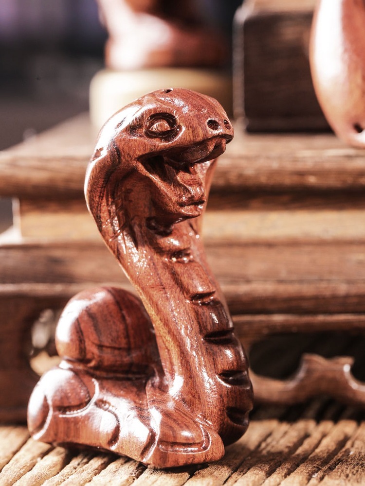 Rosewood Zodiac decoration Wooden Zodiac living room desk home living room decoration opening gifts full figure