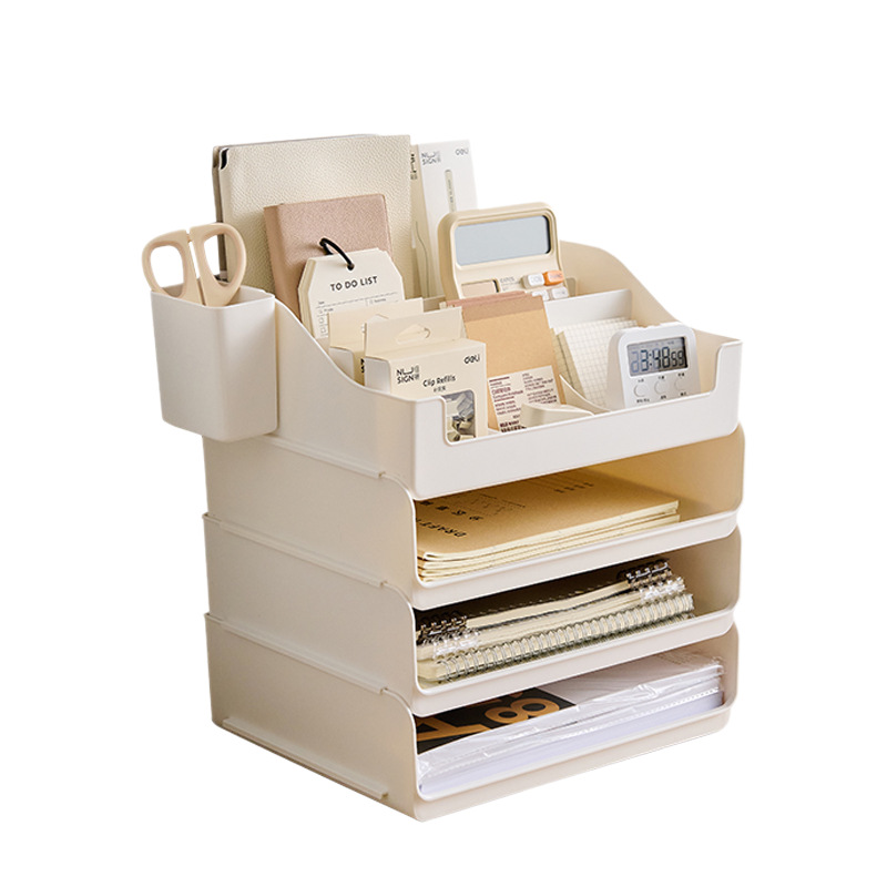 منضدة منضدية متعددة الطوابق لمكتبة الطلاب، منضدة منضدة ورقية من طراز A4. Item Picture