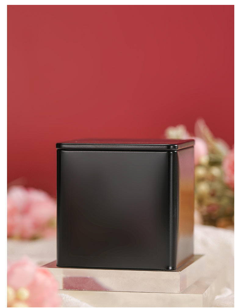 Wedding candy box, iron box, metal can, Zhengshan Xiaozhong tinplate tea can, wedding souvenir, wedding candy iron box with printing pic 23