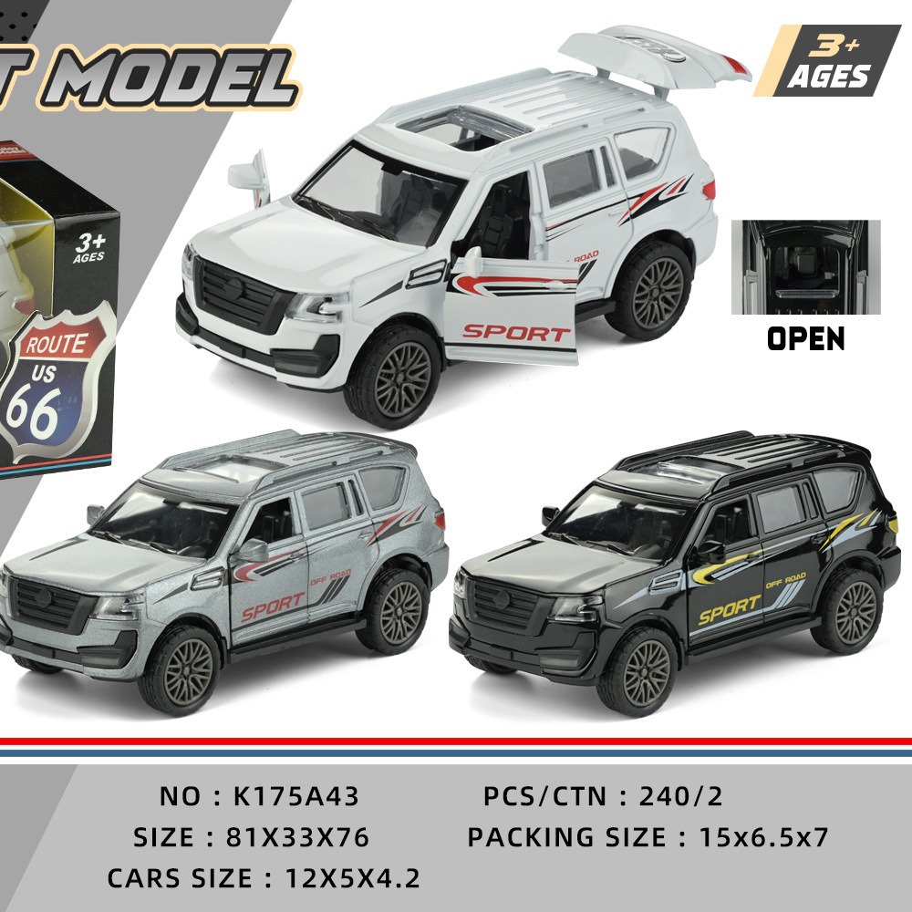 1:32 Alloy Model Multiple Models Of Open Door Pull Back (1 Only) Simulation Car Collection Decoration