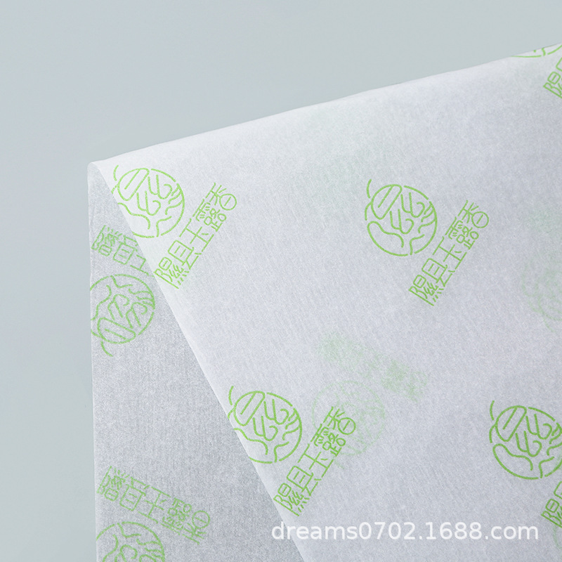 卷筒印刷LOGO服装雪梨纸  衣服印花包装拷贝纸  工艺礼品包装纸详情图2