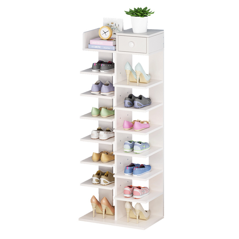 Shoe Rack Simple Door Home Small Mini Shoe Cabinet Dormitory Entrance Door Large Capacity Shoe Storage Rack Save Space Item Picture