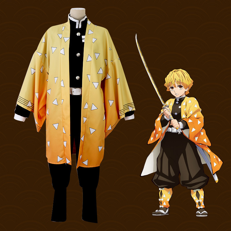 Halloween costume Ghost annihilation blade Zaman charcoal Ji Lang bean My wife good ease Fuoka Yiyong cosplay suit details Picture
