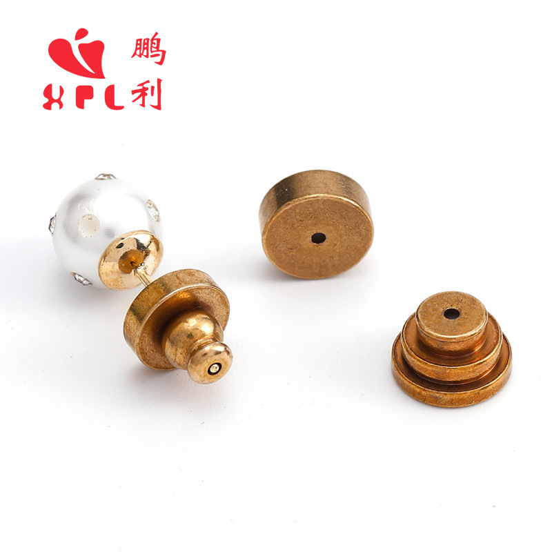 铜毛胚车床子弹 硅胶皮耳塞耳堵耳迫 插珍珠未电镀 M系列耳塞
